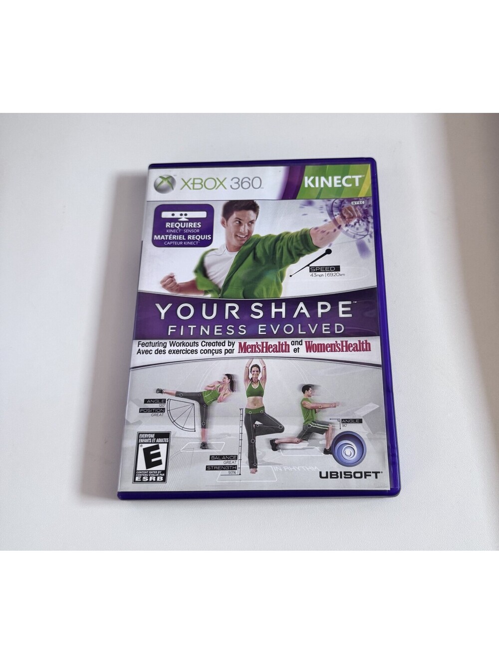 Your Shape Fitness Evolved  Xbox 360 Video Game CIB Complete Tested